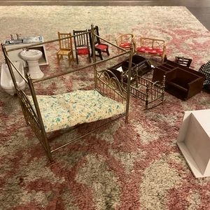Vintage Dollhouse Furniture